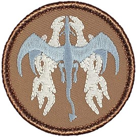 Ice Dragon Patrol Patch - 2" Round!
