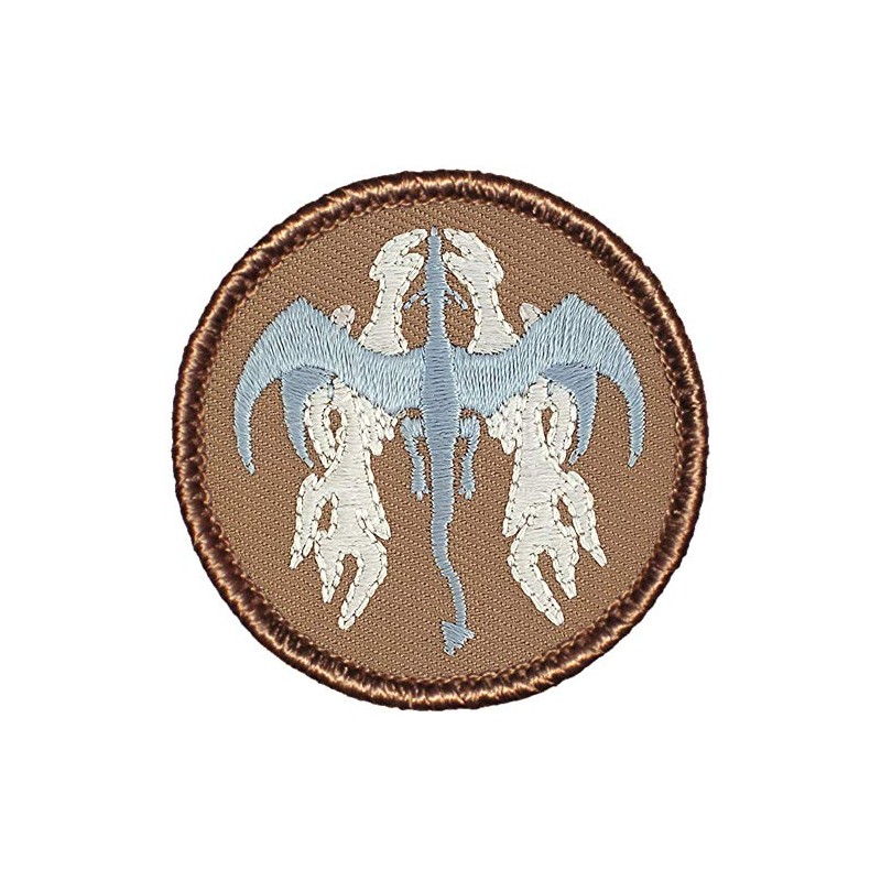Ice Dragon Patrol Patch - 2" Round!