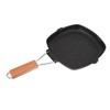 Frying Pan Outdoor Household Folding Beech Handle Energy Saving Non