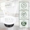 PATIKIL 3 Inch Round Air Vent Cover, 2 Pack ABS