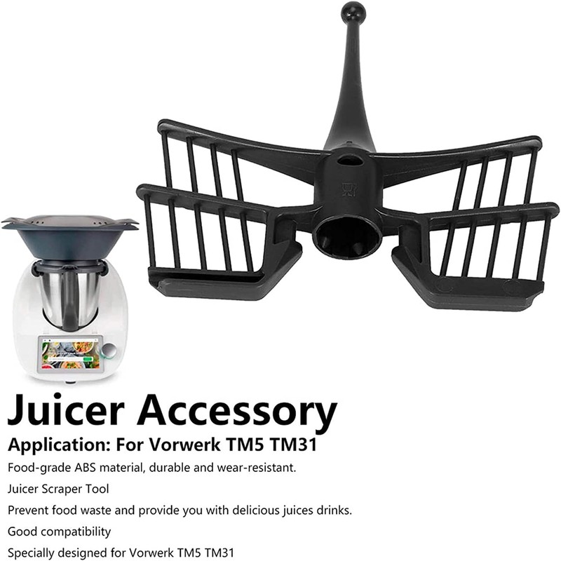 Juice Extractor Butterfly Stirring Rod Scraper Bar for Vorwerk Thermomix