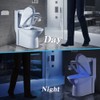 16 Color Bathroom Toilet Night Light UV Light USB Charging