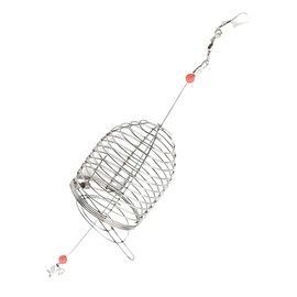 Namvo 6PCS Stainless Steel Catfish Bait Holder, Hanging Rustproof Bait Traps For Fishing, Reusable Fish Trap Cage For Outdoor Sports