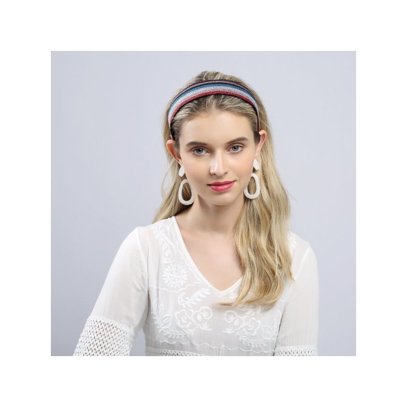 Lala 라라 트윙클 스트라이프 헤어밴드 P-레드(LALAH078) Lala Twinkle Stripe Hairband