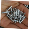 Parliky 40pcs Arrow Nock Tails Aluminum Arrow End Base Fittings