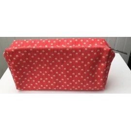 Origins NEW Origins ORANGE N BEIGE Waterproof Makeup Cosmetic Travel Bag Case