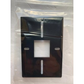 HID 6403-109-01 R40 RP40 iClass MultiClass Reader Base Mounting Plate, Black