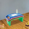 4Pcs Kids Lap Desk Tray, Plastic Breakfast Laptop Trays with