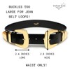 Texas Sun Double Buckle Western Waist Belt for Women –
