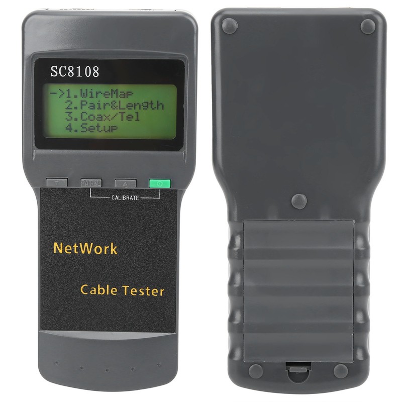 SC‑8108 Internet Cable Checker RJ45 Internet Continuity Tester for Telecommunication