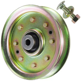 POSFLAG 596481401 Idler Pulley Replaces Husqvarna 596481401 Pulley, Craftsman 175820 Pulley Craftsman, 532175820 Husqvarna Idler Pulley, 539107620 for Husqvarna MZ61, MZT61, MZT52, MZ6128, MZ52 Decks