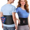 FEATOL Soporte de espalda para alivio del dolor de espalda