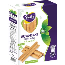 Smile breadsticks plain 350g
