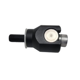 Southland Archery Supply Aluminum Bow Stabilizer V-Bar Mount with Side Bar Quick Disconnects and Micro Adjustments for Olympic Recurve Bow or Target Compound Bow (Quick Disconnect - Standard)