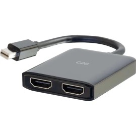 UD_C2G Mini DisplayPort to HDMI Monitor Splitter - 2 Port K HDMI MST Hub