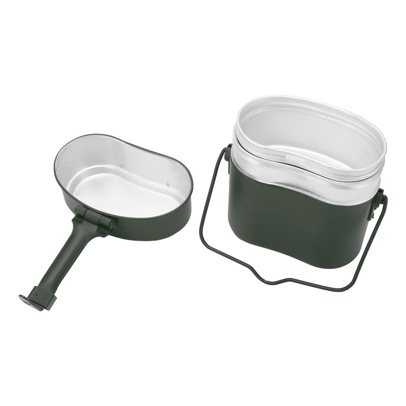 Military Mess Tin Multifunction Nonslip Durable Food Grade Aluminium 180℃