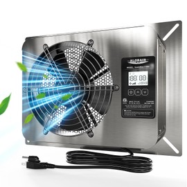 ALORAIR 570 CFM Crawl Space Ventilator Fan, IP55 Rated Basement Exhaust Fan with Temperature Humidity Controller, Timing Cycle, Speed Control