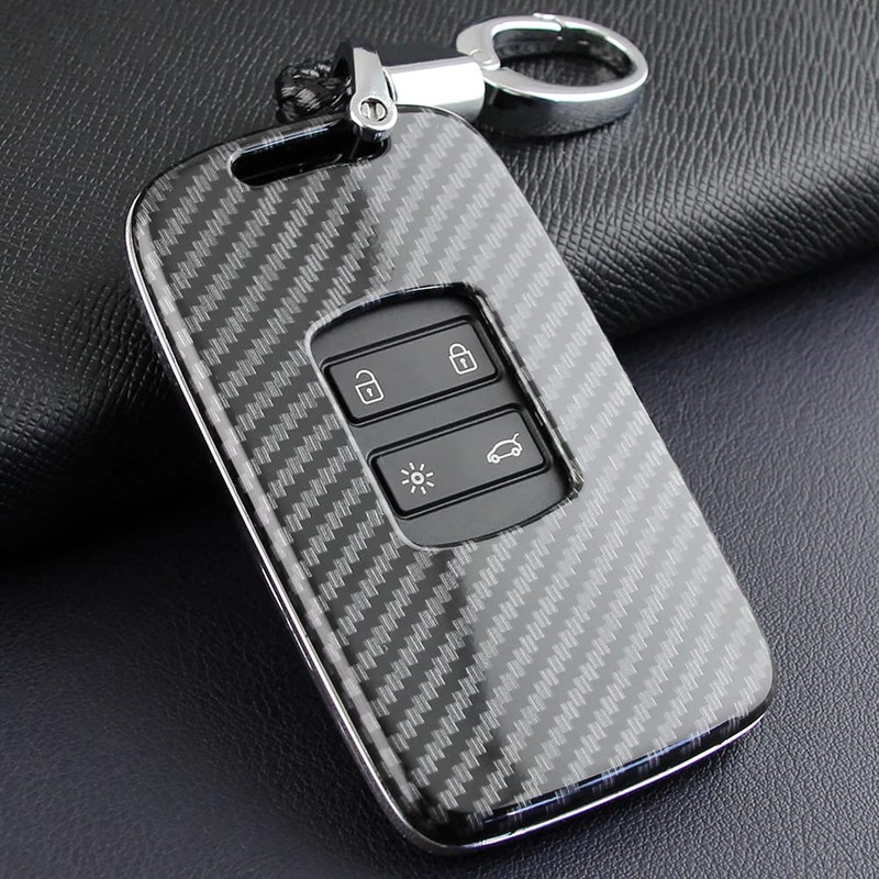 HIBEYO Smart Car Key ABS Case Fits Renault Protective Case