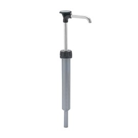 Server Products Eco Bottle Pump for Jar, Condiment and Sauce Dispenser, 1 oz with 38mm Opening, Stainless Steel/Plastic Hybrid, Model 88000, Compatible with Any Dispenser with 38mm Opening