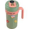 Termo de café con visualización de temperatura, termo portátil para