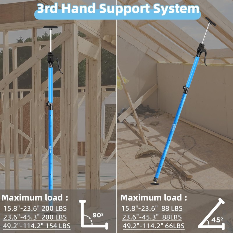 Cabinet Jacks for Installing Cabinets, Heavy Duty Third Hand Support
