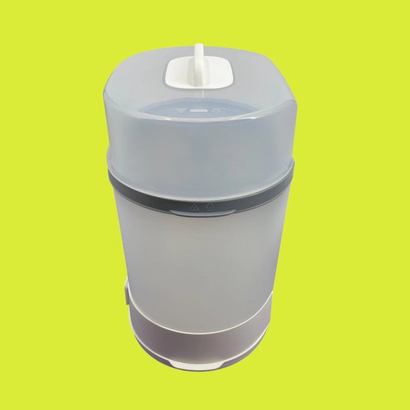 Chicco 3-in-1 Electric Steam Sterilizer for Bottles Pacifiers Toys White