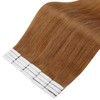 Full Shine Tape in Hair Extensions Human Hair 22 Inch