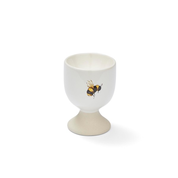 Cooksmart British Designed Egg Cups | Ceramic Egg Cup for Breakfast | Egg Poacher Cups for All Types of Kitchen - Bumble Bees