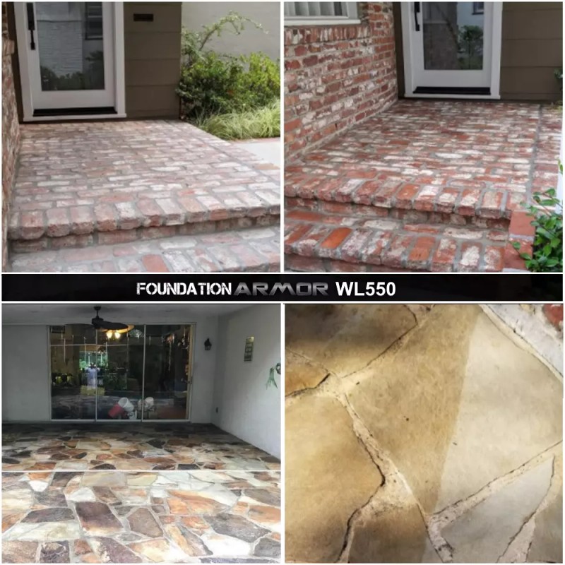 Foundation Armor Armor WL550 Matte Wet Look Concrete, Brick, and