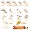 La Macaza No-Duplicate Heavy Equipment Keys Master Set, Construction Ignition