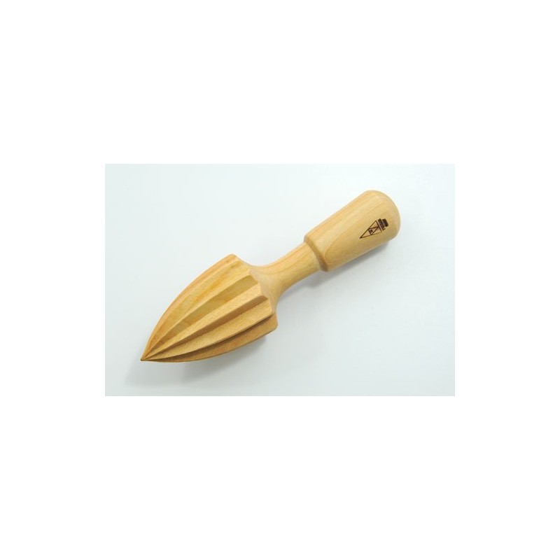 Alessi UT108 Zitronenpresse aus Kischbaumholz, Holz, braun, 7 x 15.5