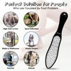 Auxmir Callus Remover Foot File Stainless Steel and ABS Plastic,