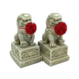 Living Room Modern Decoration, Sculpture Decoration Living Room, Statue Bookshelf Decoration for Shelf, Table Decoration, Office Decoration, Home Modern Sculpture, Chinese Stone Lion Sculpture