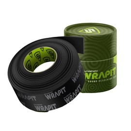 SOUNDSHIELD SSD-WRAPIT 30 Feet of 3 MM Waterproof Closed-Cell Adhesive Backed Single Tube Car Sound Deadening Tape Two 2-inch Wide Rolls