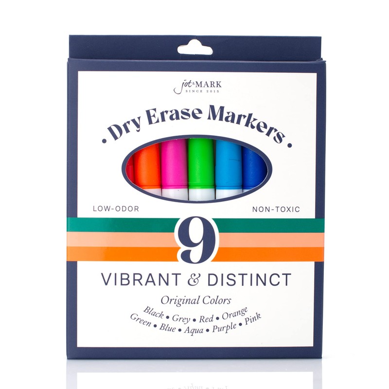 Jot & Mark Dry Erase Markers 9 Count
