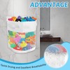 Niuoppy Bath Toy Storage Organizer, Bath Toy Holder Net, Quick