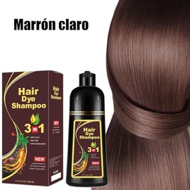 Champ Instant Hair Color para Cabello,hair dye shampoo,Champ Tinte Instantneo 3 En 1 Frmula Suave Que contiene Ingredientes Naturales,shampoo tinte,  