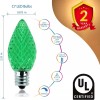 Candelabra 25 Pack LED Candelabra Bulbs E12 Base C7 LED