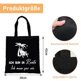 Pensioner Gift Woman Man Bag Retirement Gift Woman Men, Farewell Gift Colleague Pension Gift, Retirement Gift Man, Gifts for Retirement Entry Farewell Colleague