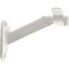 Hardware Essentials 853413 Extended Neck Handrail Brackets White