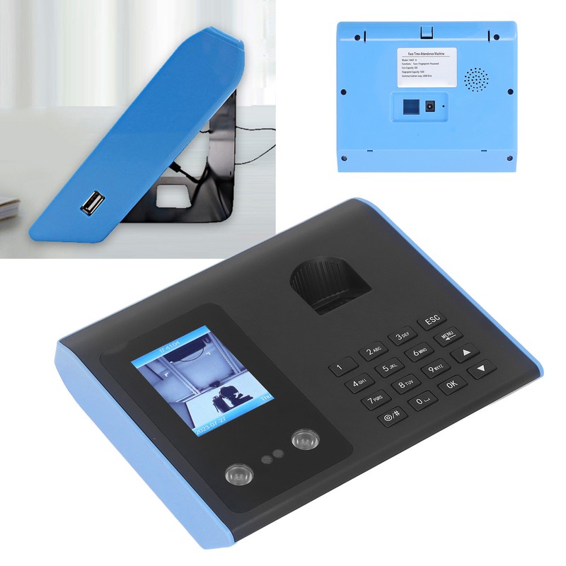 Attendance Machine Biometric Face Fingerprint Password Check In Machine Time