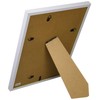 Nakabayashi F-TMS-411-W Two-Tone Photo Frame, A4/B5 White