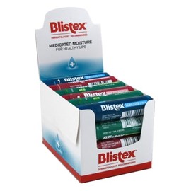 Blistex 81269 Bálsamo medicinal surtido (paquete de 24)