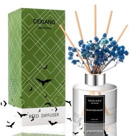 Strange Black Opium Reed Diffuser Set - 3.38 fl oz (100ml) Essential Oil with 6 Reed Sticks | Home & Bathroom Decor