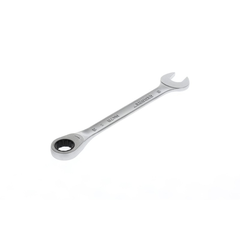 GEDORE Combination Spanner with Ring Ratchet, SW 18 mm, Flat,