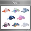 Buzz Selection CAP393 Visor, Sun Visor, Hat, Marble, Running, Sunshade,