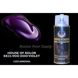 House of Kolor Voo Doo Violet Kandy KK22 12oz Aerosol Can Candy Kosmic Kolor
