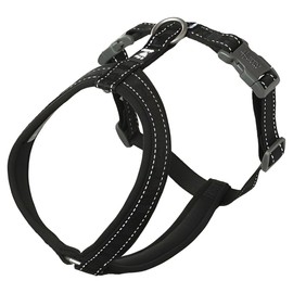 Hurtta Casual ECO Dog Y-Harness, Raven, 12-14 in