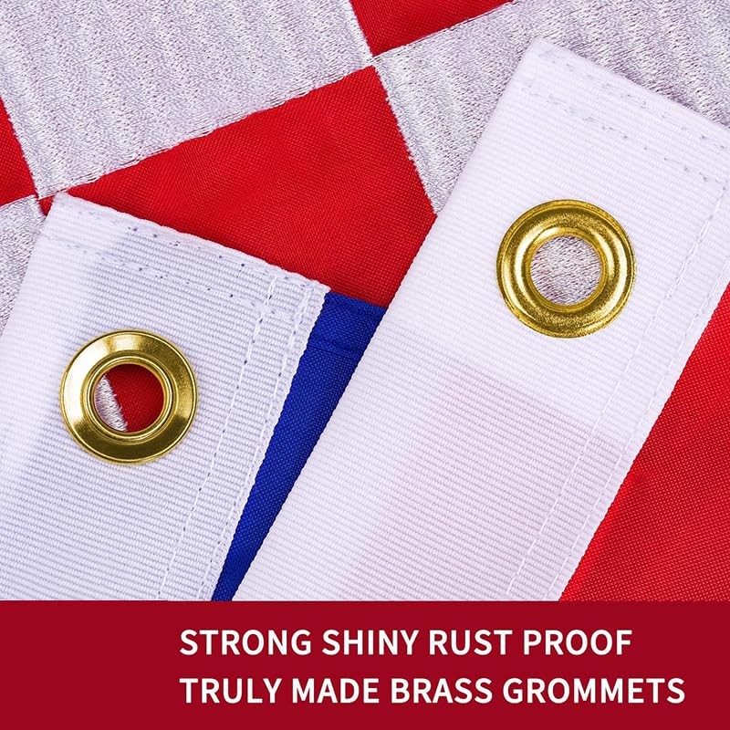 New Large Croatia Flag Pride Heavy Duty Outdoor 90cm x