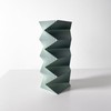 Tafunker Vase Creative Plastic Vase, Geometric Desktop Decorative Vase, Living